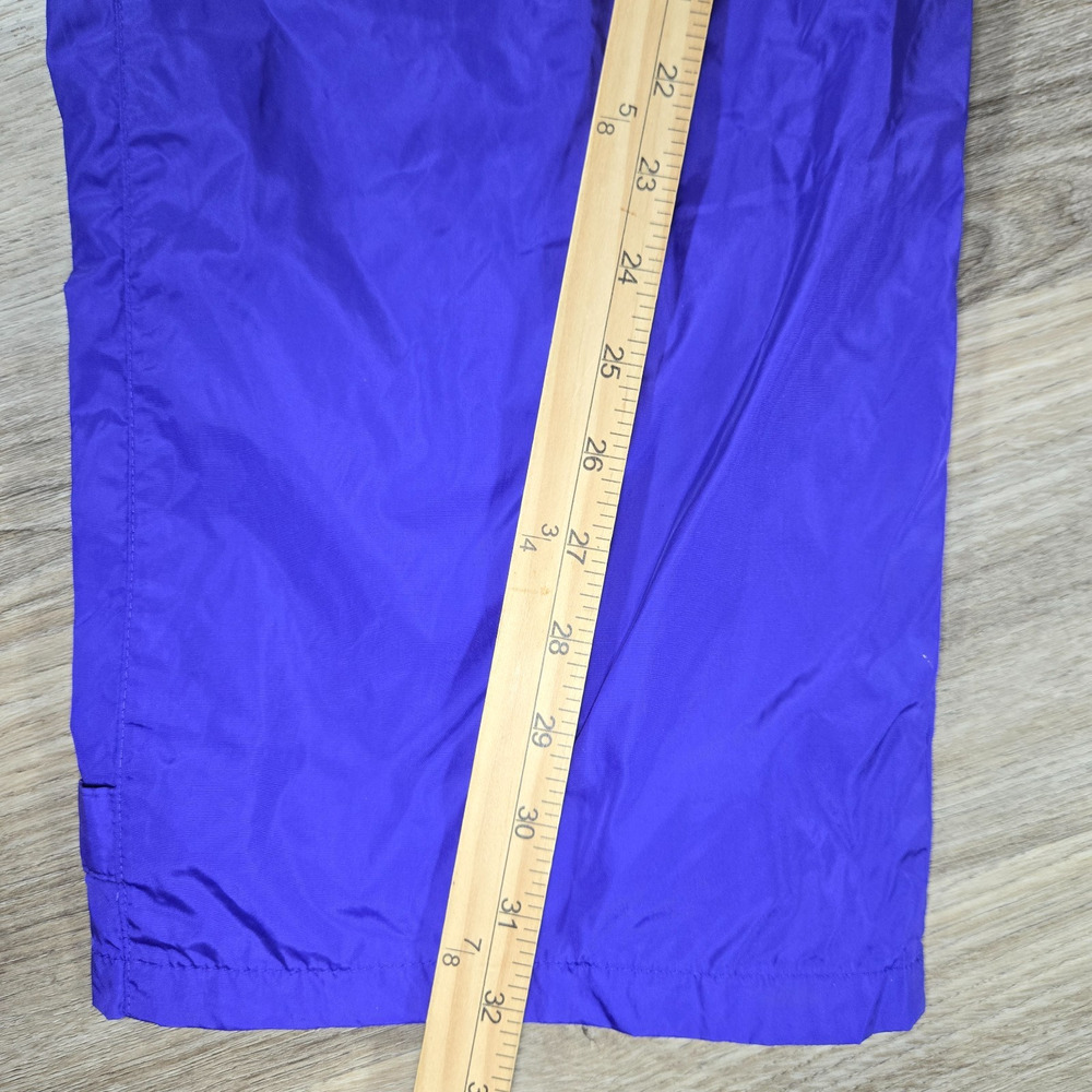 Vintage Woolrich Pack It Rain Pants Womens L Purple Packable Hiking Camping Vtg - Picture 7 of 15